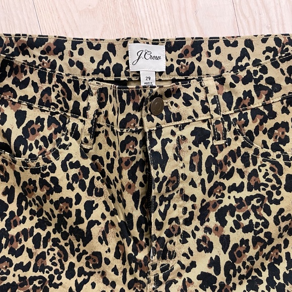 J Crew Leopard Print Pants - Picture 3 of 4